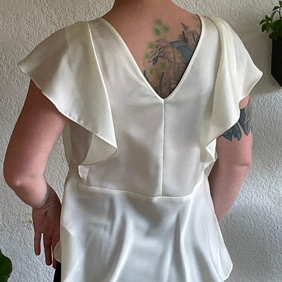 DKNY Cream / Ivory Top - Picture 4 of 8